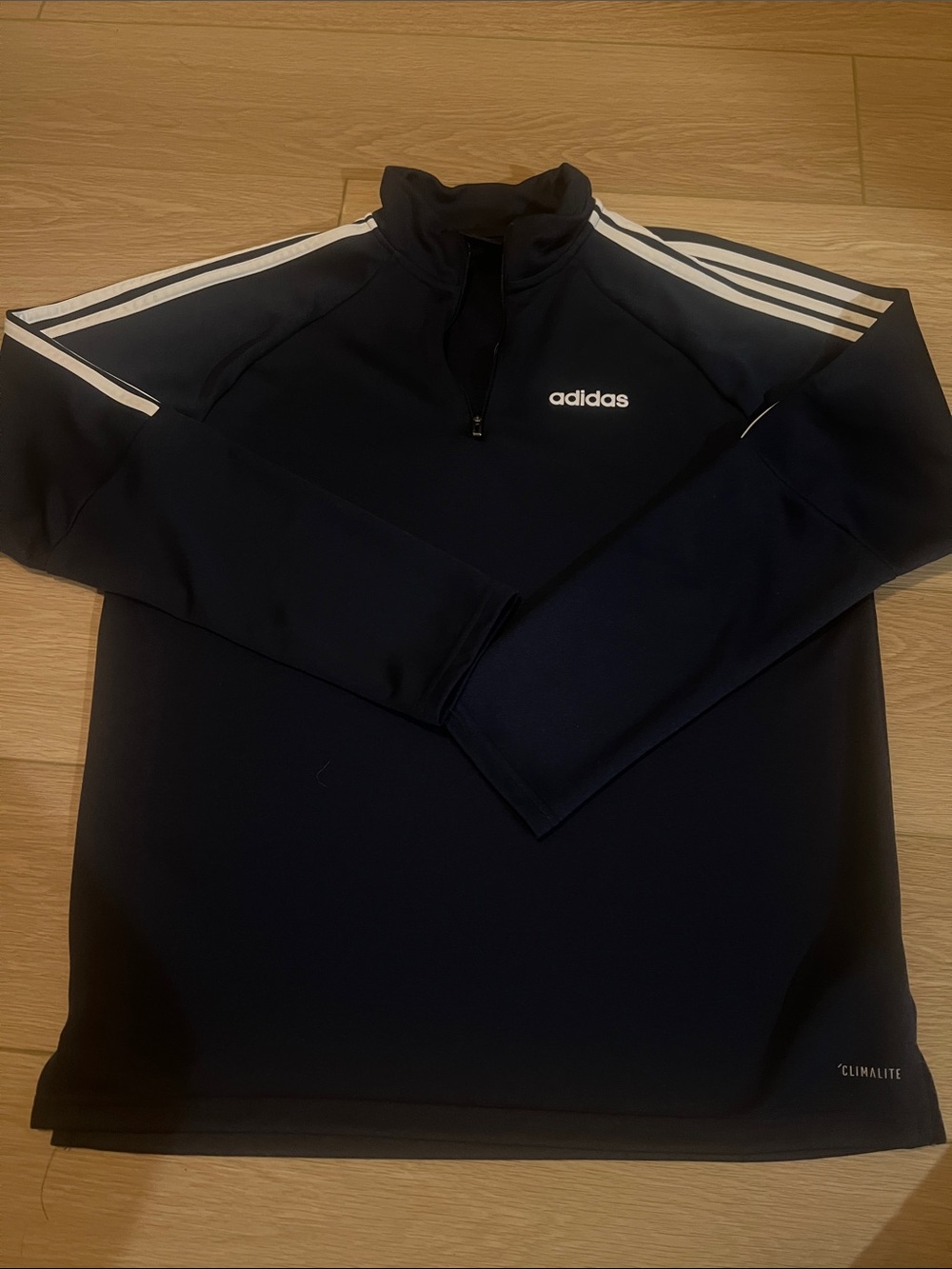 Adidas Navy Quarter Zip